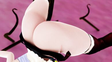 Big Titted Milf Ryza Fights Against A Monstrous Cock!