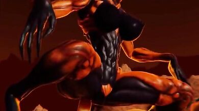 Impala and Human Love in the Meadow or Impala and a Human Love in the Meadow