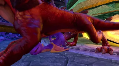 Spyro and Ignitus: Fireworks with Nicobay [Hentai]