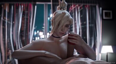 White Mercyful Handjob FPSBlyck [Hentai]