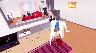 Ichinose Yui and her Mom in a steamy hot romp on the bed Oregairu Hentai Edition