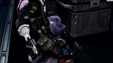 Female Quarian Assassin Takes a Drug Overdose on GurochanOP Hentai Video