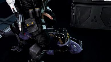 Female Quarian Assassin Takes a Drug Overdose on GurochanOP Hentai Video