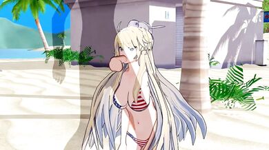 The Fiery Warship of the American Fleet: The USS Iowa, A Fire-Breathing Hentai Sex Machine!