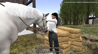 The Farm Girl and Her Horse: An Equestrian Adventure