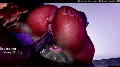 Penetrating the Black Gal with a Large Cock, Type 2B!