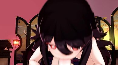 Deepthroat Handjob - Hentai Edition