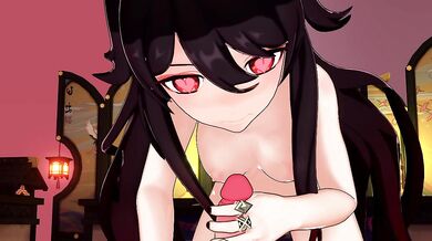 Deepthroat Handjob - Hentai Edition
