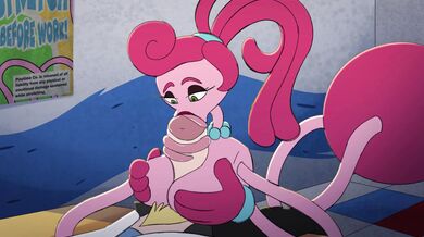 Watch as MandyFoxy gets fucked on the office desk by her boss in Hentai Boss Fucks Employee!