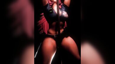 A Streetfighter and an Overwatcher Battle on the Turf with a Mad Gear, Sparks Fly in this Hentai Porn Adventure