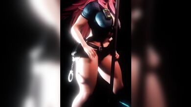 A Streetfighter and an Overwatcher Battle on the Turf with a Mad Gear, Sparks Fly in this Hentai Porn Adventure