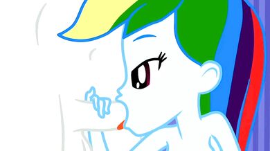 Rainbow Dash Gets Down and Dirty in a Muddy Equestrian Orgy