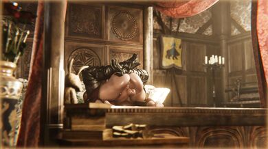 Ciri, Andrzej and Yennefers Intense Mating Session with a Sexy Newcomer