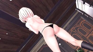 The Heart Throbs of MMD - Chizuku Nishikigi AOA - Heart Attack!