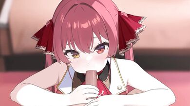 Office Lady gets a Marine Blowjob from her Housemate Sakamoto