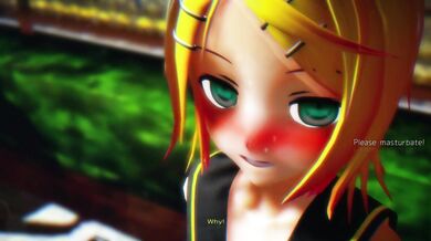 Exposed: The Dark Desires of Kagamine Rin - A Mind Control Striptease