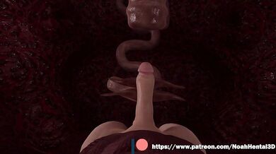 Experience the Thrill of First Person Tentacle Milking with Noah Hentai 3D!