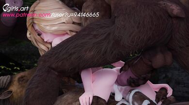 Double-Loads in Chloes Vagina, Courtesy of the Goat Men