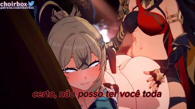 The Adventures of Kirara and Dehya (with Bukkake)