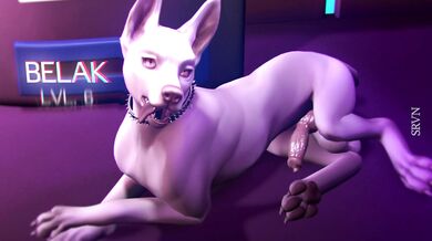 Sexy RPG Adventurer and her Mythical Doggo