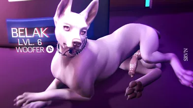 Sexy RPG Adventurer and her Mythical Doggo