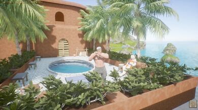 Tigress Kira Strips Down In The Beach Mansion, Lusting For Wild Game