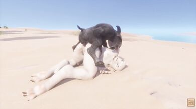 Watch Goatman, a wild creature of the forest, as he ravages Kira, a young woman who has wandered into his territory