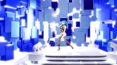 Two MMD Hentai Idols, Marine Bloom and Miku, Make Love with Each Other in a Steamy Hot Tub Session!