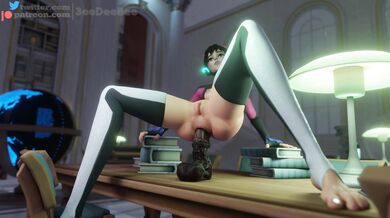 Overwatch: DVas Anal Prolapse with Horse Dildo - A Hentai Porn Fantasy