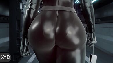 Rewritten as: Black Cat Venom - A Sexual Journey through X3D with Added Voice Over