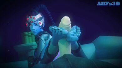 Widowmaker: Fetales Footjob POV Release