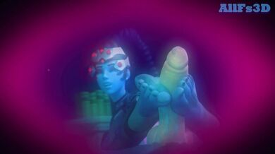 Widowmaker: Fetales Footjob POV Release