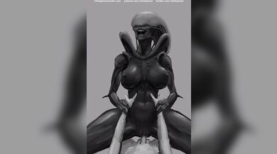 The Necrophiliacs Delight: A Xenomorphs ASMR Licking Compilation