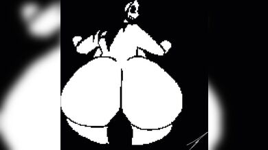 Masturbating with a giant dildo while riding on top of a massive cock