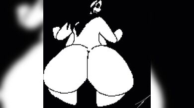 Masturbating with a giant dildo while riding on top of a massive cock