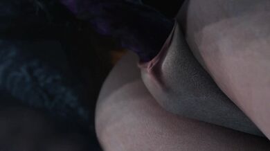 Seductive Escapades with Yennefer and Her Mastiff, Lingerie Optional