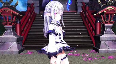 A Snow Elf Lady in Hi-Fi Rave - MMD Hentai Video