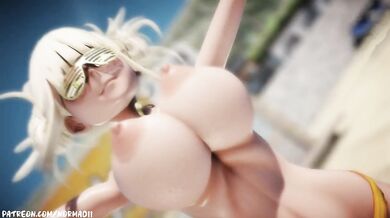 Sexy Toga-clad Princess Himikos Lustful Antics with the Magic Wand