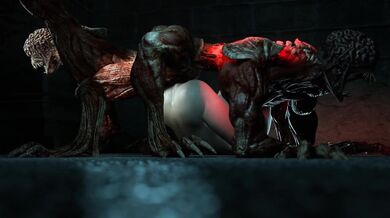 A Slick Lick with Claire and the Lickers - Double Pubic Hair Angle (zmsfm)