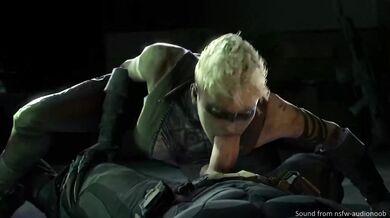 Batman (Batesz) gets a cock-sucking lesson from Copperhead in this showcase of oral skills