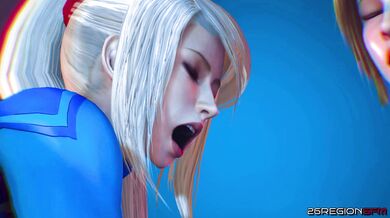 Samus and Helena Battle with Orcs in the Mines [4K]