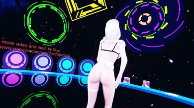 Lady Conqueror of Artificial Intelligence dances with you in an 18 erotic choreography