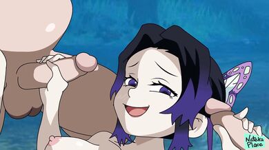 Hentai Shinobu Kocho from Kimetsu no Yaiba Parody: NatekaPlace Hentai Video