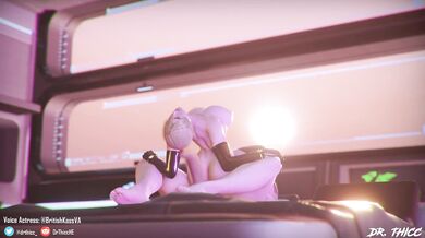 Metroid: Samus Aran Rides a Cock with DrThiccHe in Hardcore Mode