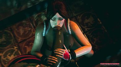 Mai Shiranui vs Oni Blowjob [26Regionsfm]