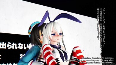 Forbidden Love: The Crossdressing Ship Captain and Futa Passengers Full Nelson (JaxMMD)