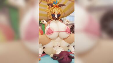 The Temptress and the Fox: A Big-Titted Furry Hentai Adventure