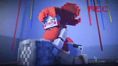 Sexual Tension: Five Nights at Freddys with Circus Baby (Minecraft Edition)