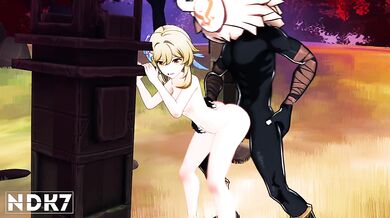 When Lumine got caught in a trap, she had no idea what kind of erotic adventure awaited her