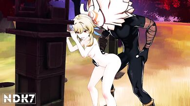 When Lumine got caught in a trap, she had no idea what kind of erotic adventure awaited her